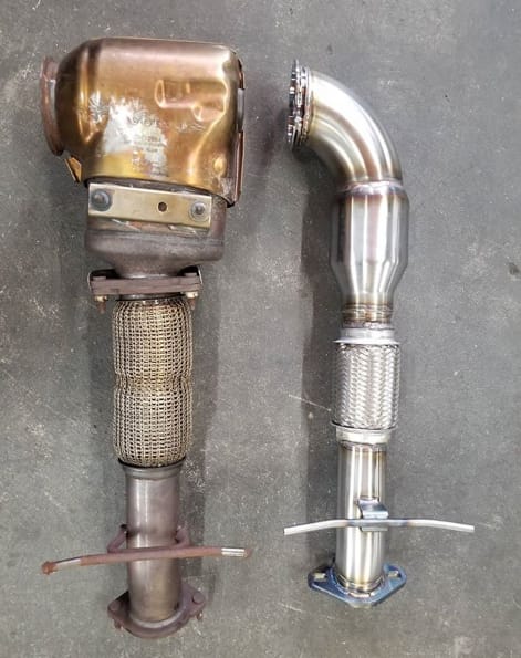 2.0L P3 S60/V60 T5 Downpipe - Image 2