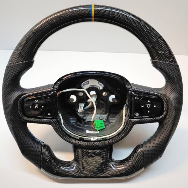 KT4 Volvo SPA 2019+ Carbon Fiber Steering Wheel (No Paddles)