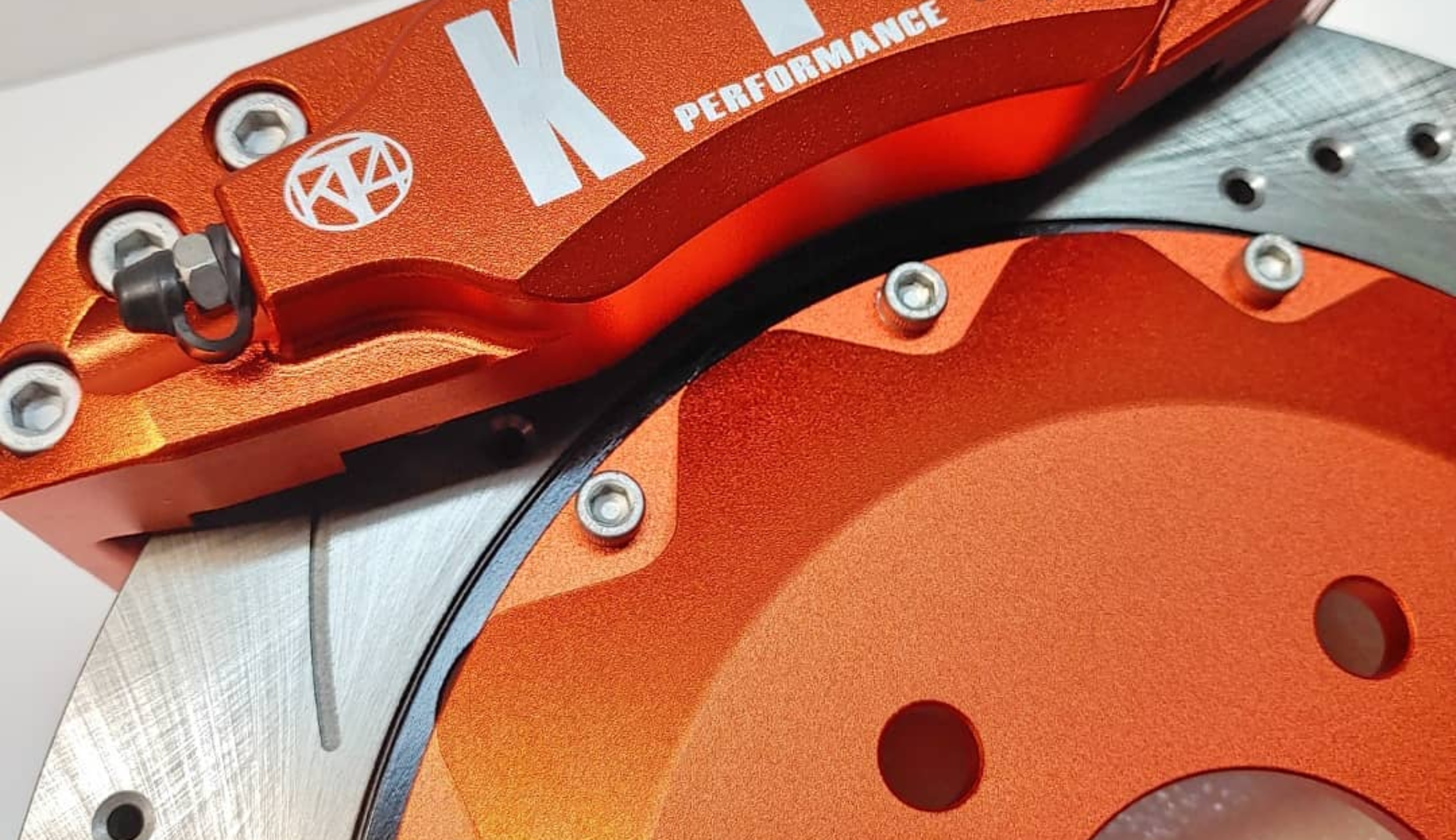 KT4 orange rear kit brakes