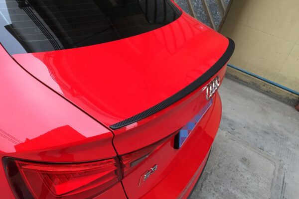 2013-2019 Audi A3 S3 RS3 Trunk Lip Spoiler