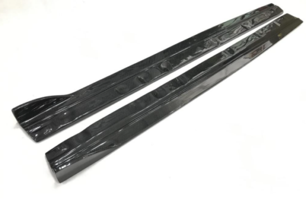 Carbon Fiber Side Skirt kit for the 2017-18 Audi A3 - Base model