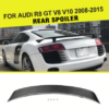 Carbon Fiber / FRP Rear Trunk Spoiler Active Wing Lip for Audi R8 V8 V10 2008 - 2015 Boot Lip Spoiler Auto Racing - Image 3