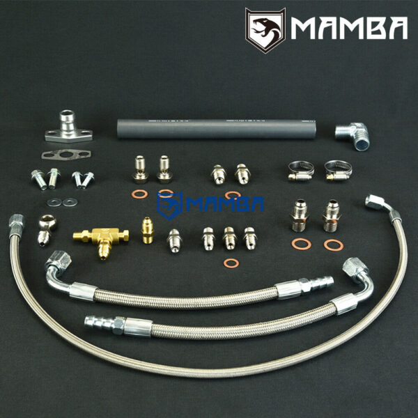 MAMBA Turbo Oil & Water Line kit Garrett GT15 GT17 GT19 GT20 GT22