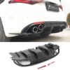 Carbon Fiber Car Rear Bumper Diffuser Lip Spoiler for Alfa Romeo Giulia Sedan 4 Door 2017 - 2020 Non for Quadrifoglio TI Spoiler - Image 2