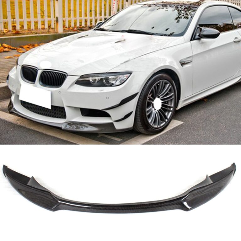 Carbon Fiber Frp Front Bumper Lip Spoiler Splitters For Bmw E90 E92