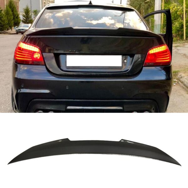 Carbon Fiber Rear Trunk Spoiler for BMW 5 Series E60