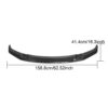 Carbon Fiber Front Bumper Lip Spoiler for BMW F87 M2 Competition 2017 - 2020 - Image 6