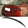 Carbon Fiber Rear Spoiler Trunk Lip for Alfa Romeo Giulia 2015 - 2017 - Image 3