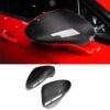 Carbon Fiber Side View Mirror Caps for Porsche Panamera 971 2017 2018 2019 - Image 2