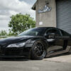 R8 V8 06-12 Coupe LB Style Wide Side Skirts Extensions - Image 2