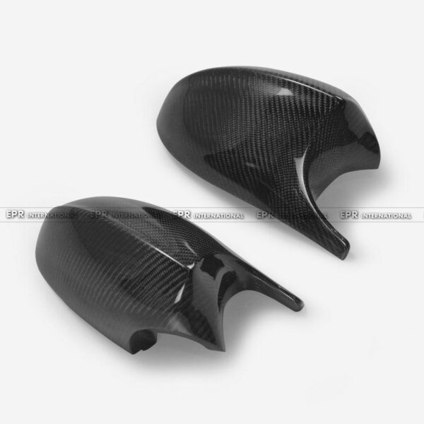 E82 04-06 1 Series M4 Type side mirror cover stick on type (Also fit pre-facelift E87 E81 E88 E90 E91 E92 E93) Not for 1M M3