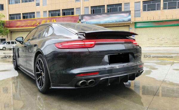 17' up Panamera 971 EPA Style Rear Diffuser