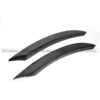 Mercedes Benz C-Class W205 4door（2door） 15- 16 Front Bumper Middle Canards Glossy CF 2PCS - Image 4