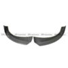 Mercedes Benz CLA-Class W117 14-16 Front Lip Splitter Glossy CF 2PCS - Image 4