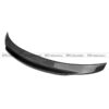 For Mercedes Benz E Class Coupe 2 Door W238 PSM Style 18-IN CF Rear Spoiler - Image 3