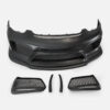 Porsche Cayman 981 GT4 Style front bumper with front lip & Fog light cover 3PCs - Image 3