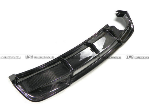 BMW E82 E88 1 Series Rieger Style Rear Diffuser(Fit E82 2 Door Coupe E88 2 Door convertible - Sports Model)