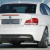 BMW E82 E88 1 Series Rieger Style Rear Diffuser(Fit E82 2 Door Coupe E88 2 Door convertible - Sports Model) - Image 2