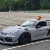 Porsche Cayman 981 GT4 Style front bumper with front lip & Fog light cover 3PCs - Image 2